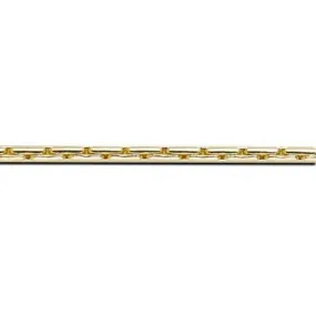 1.25mm Gold Plated Brass Beading Chain