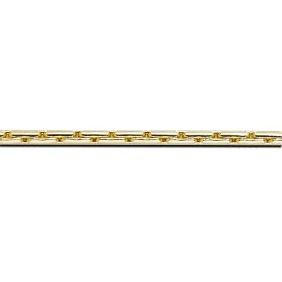 1.25mm Gold Plated Brass Beading Chain