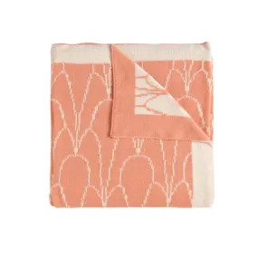 All 4 Ella Reversible Blanket - Antique Blush