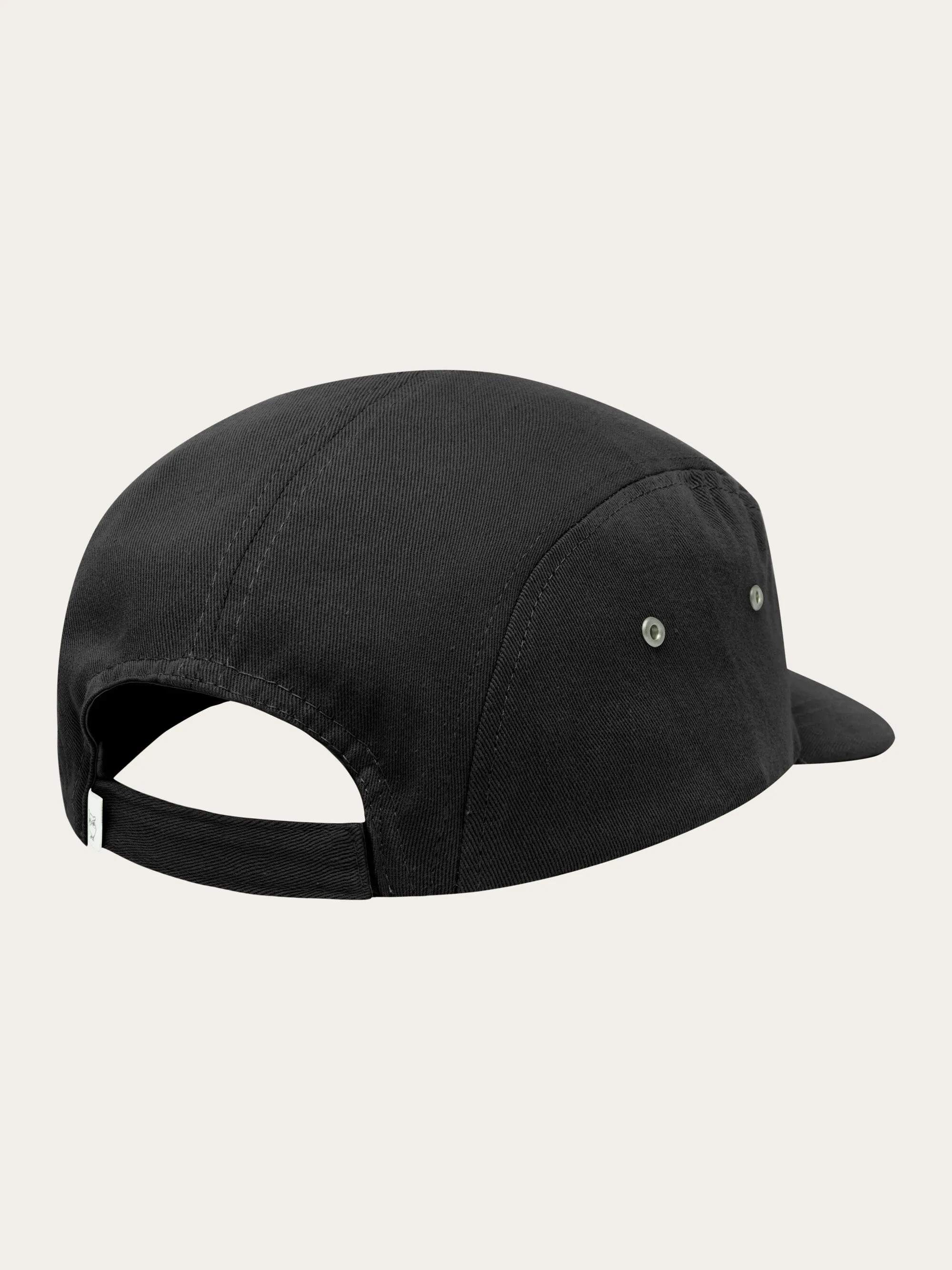 Barckley cap with badge - Black Jet