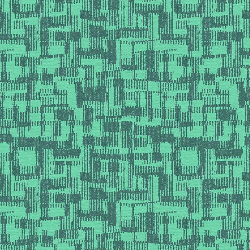 Barcodes - Dark Teal Tonal