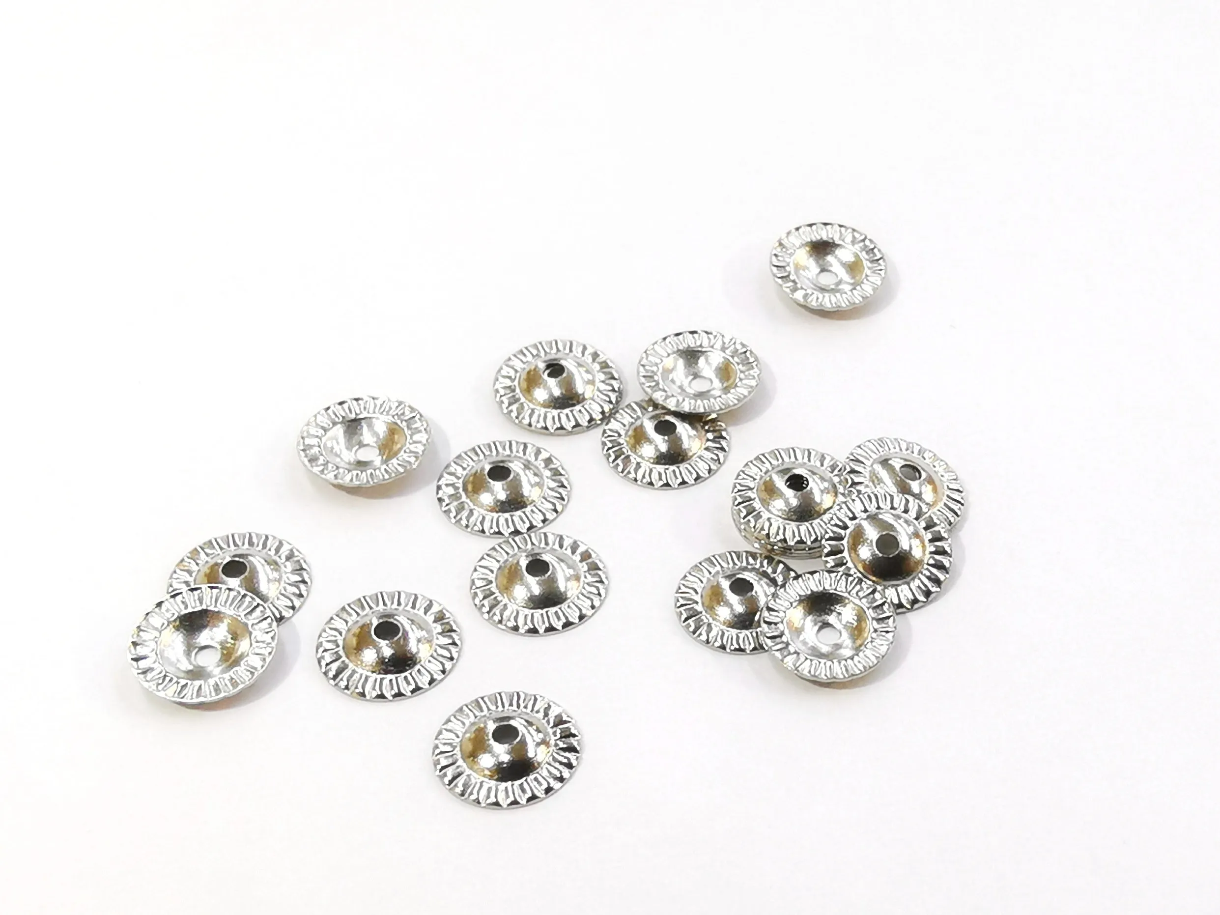 Bead Cap, Brass, 6.5mm, 24 Pieces | 銅珠蓋, 6.5mm, 24個