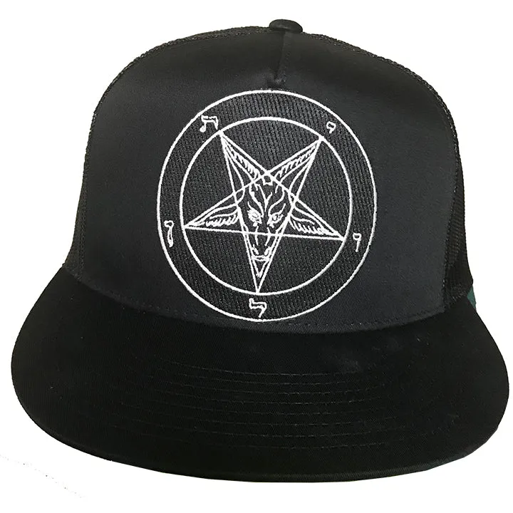 BLACK SIGIL SNAPBACK HAT