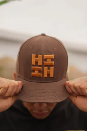 BROWN HIFI LOGO HAT