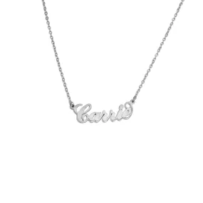 Cursive Script Personalized Name Necklace