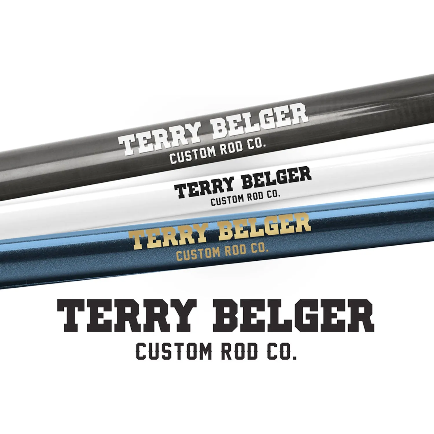 Customizable Designer Rod Decals - Old School