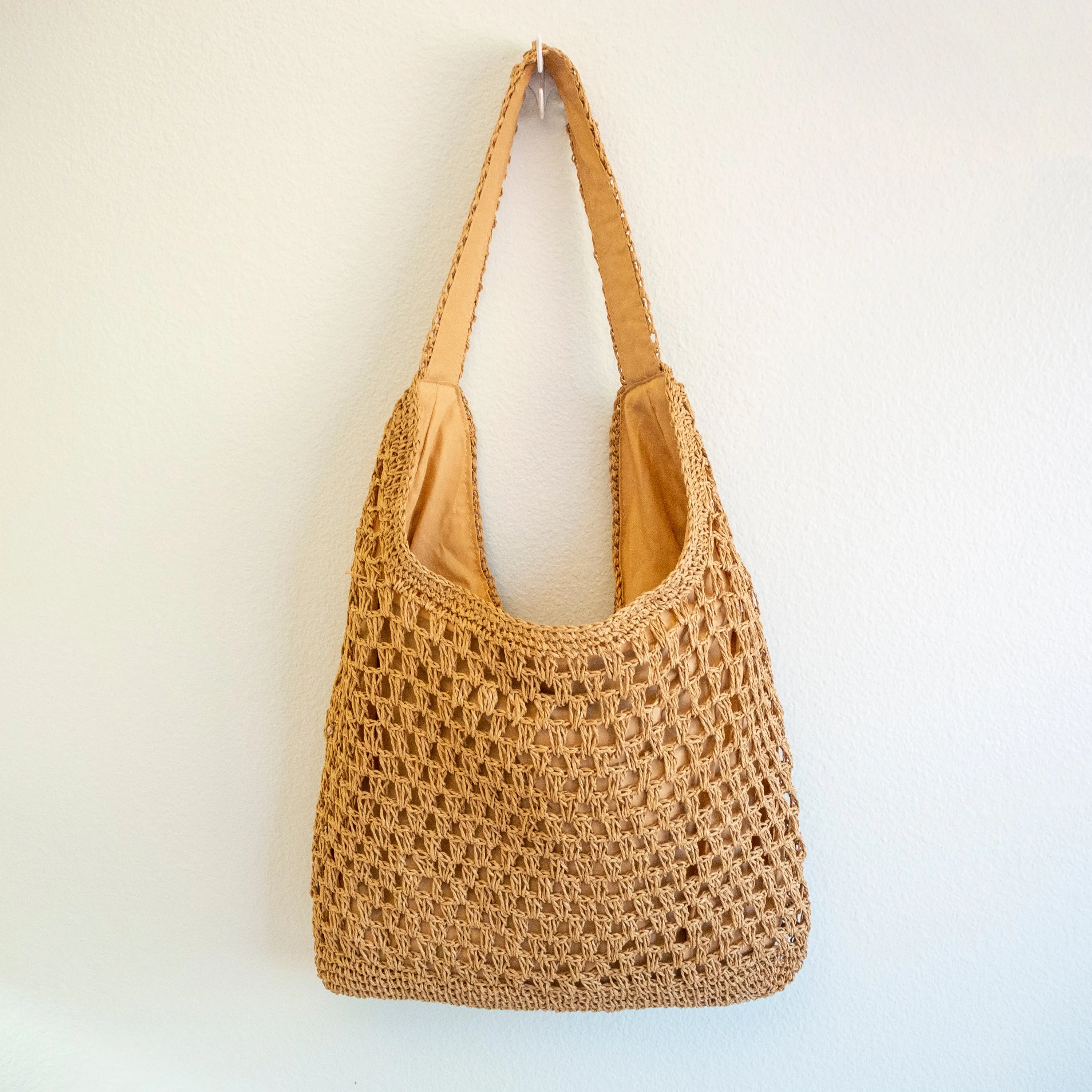 Elena Handbags Straw Woven Tote