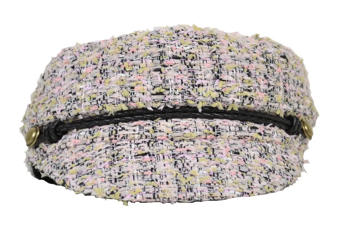 Elyse Tweed Marine Cap