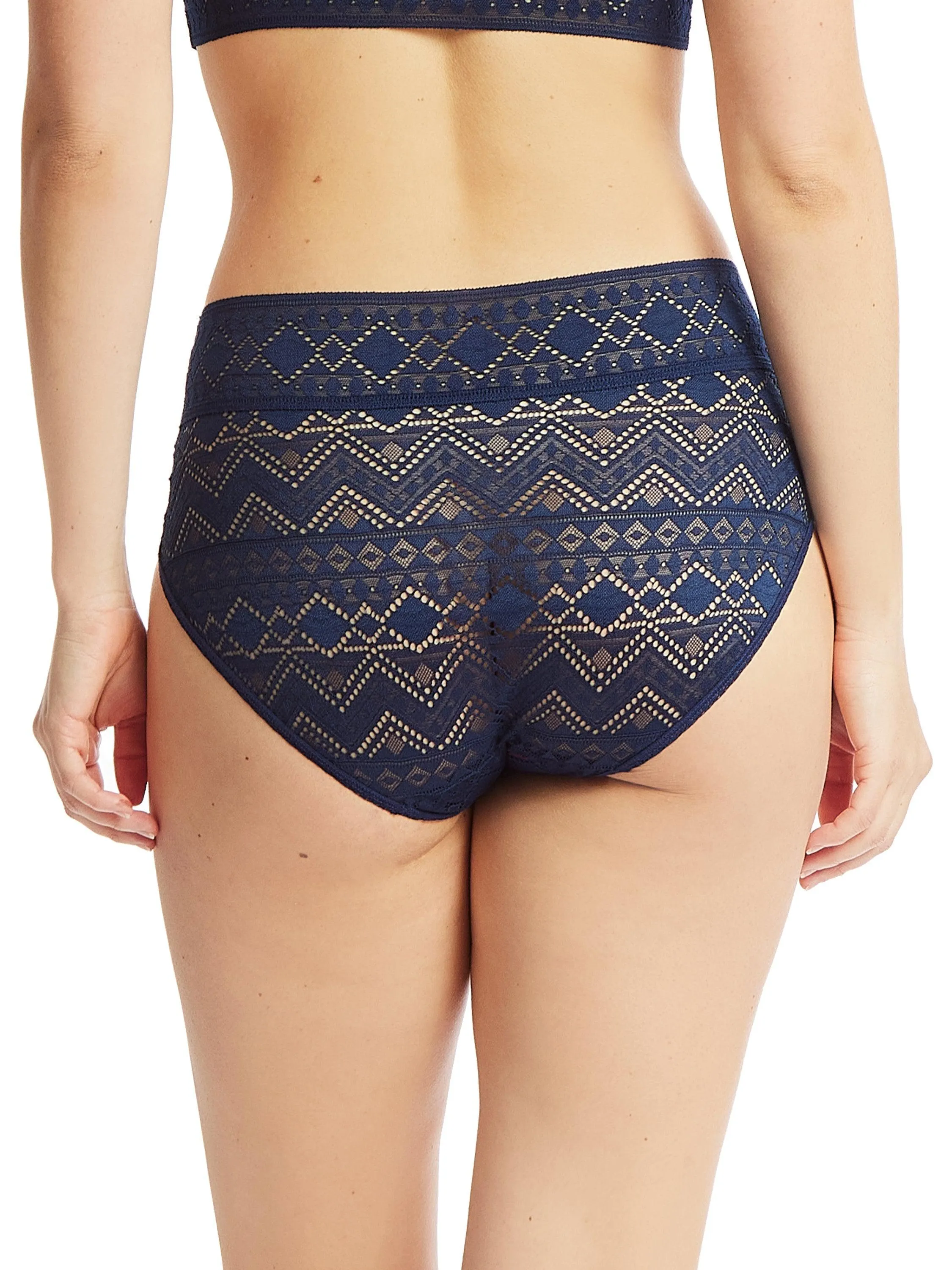 Gem Lace French Brief Hummingbird Blue Sale