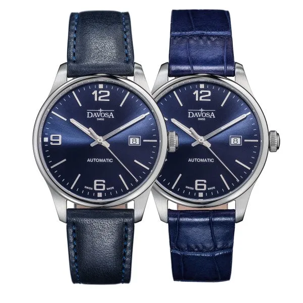 Gentleman Automatic 40mm Blue Executive Watch 16156644