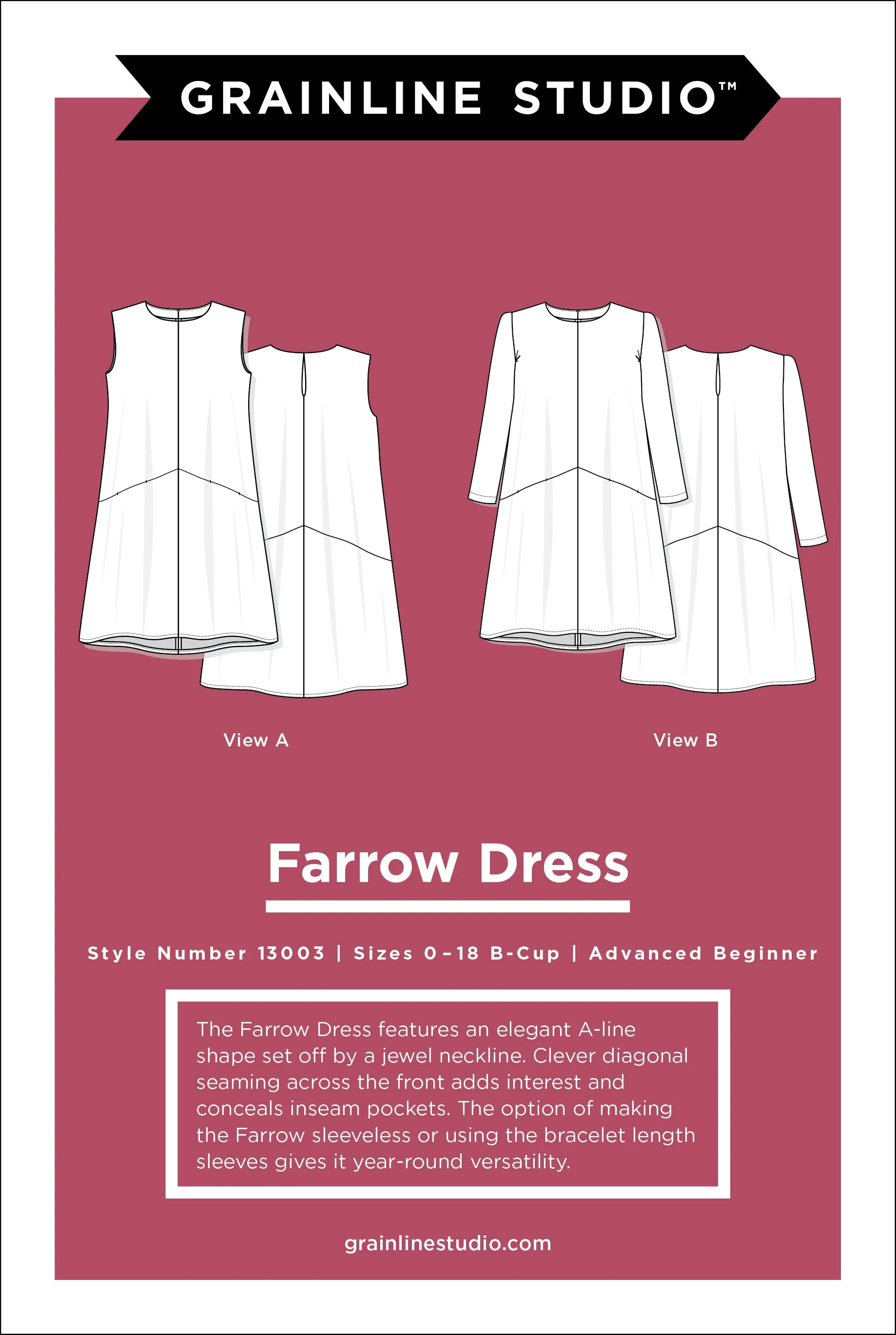 Grainline Pattern - Farrow Dress