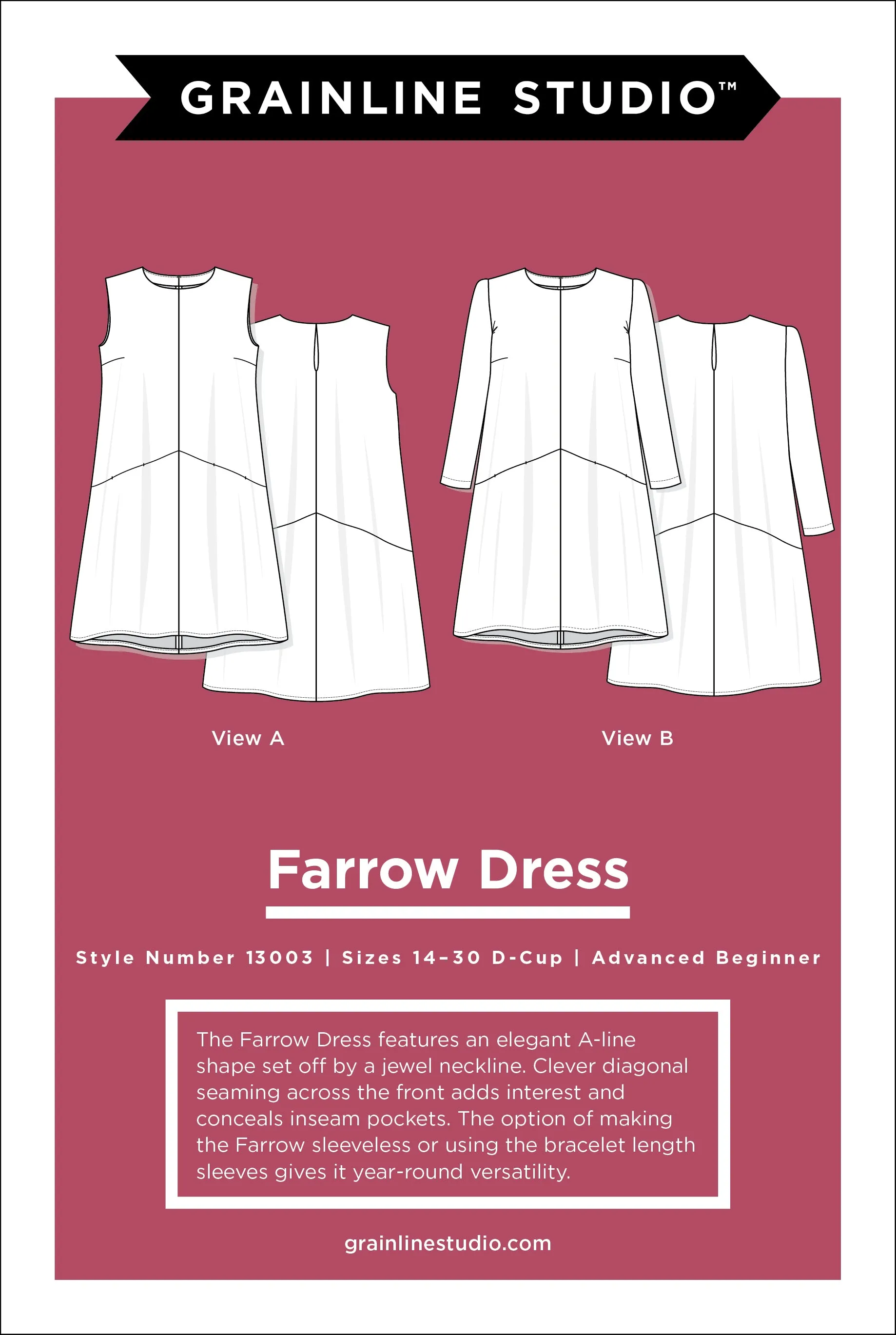 Grainline Pattern - Farrow Dress