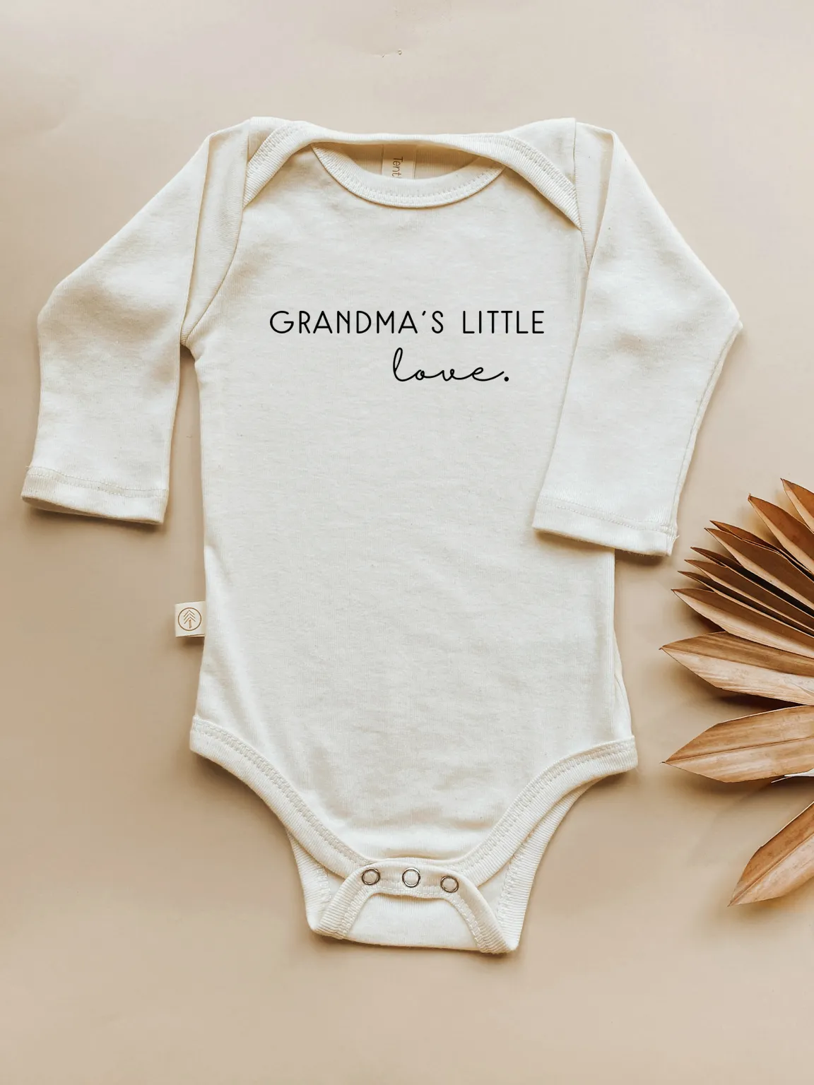 Grandma's Little Love - Long Sleeve Organic Bodysuit