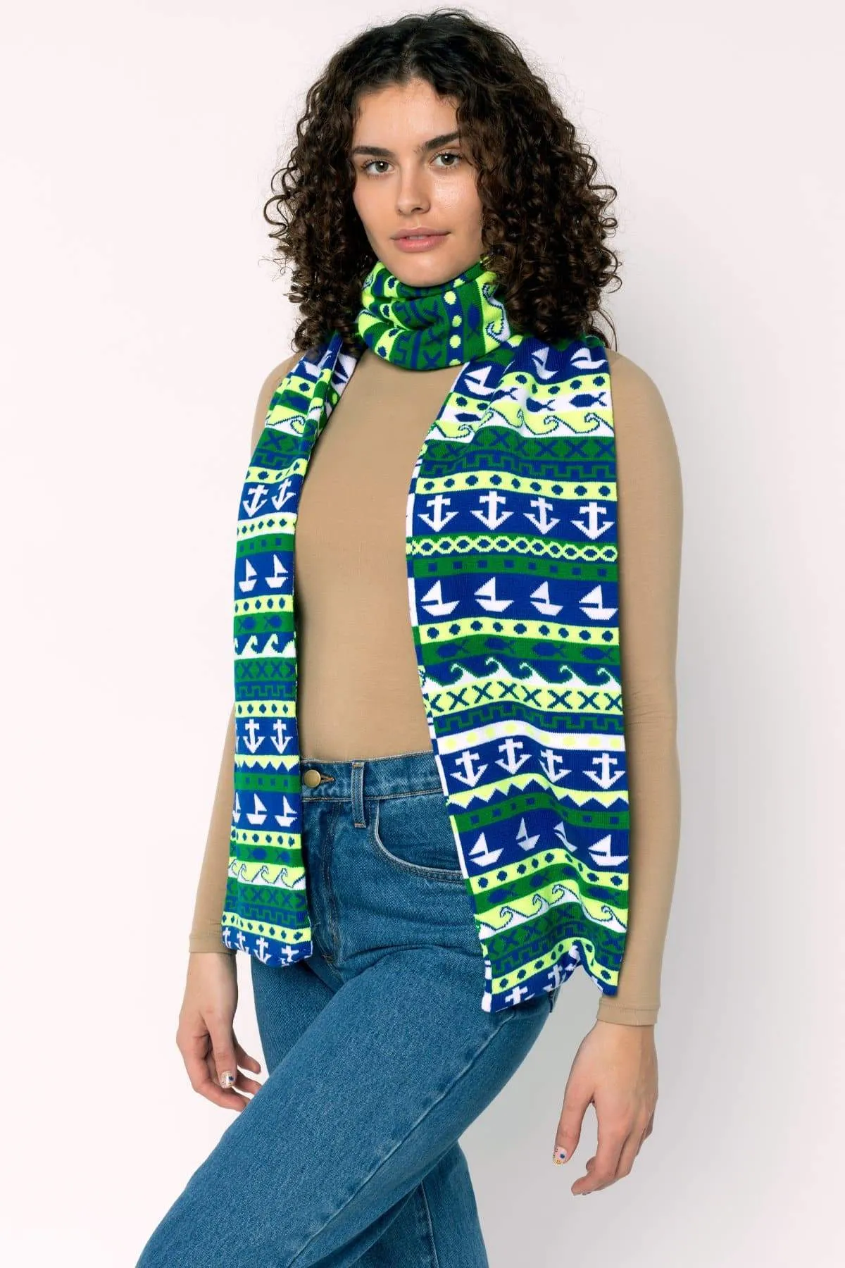 JQSCARF29 - Fisherman Scarf