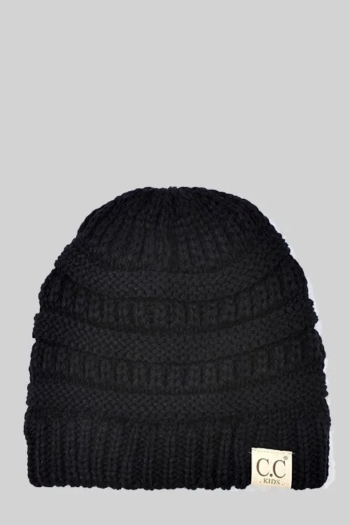 Kids Solid Beanie