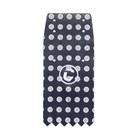 Kiltie - Navy/White/Polkadot