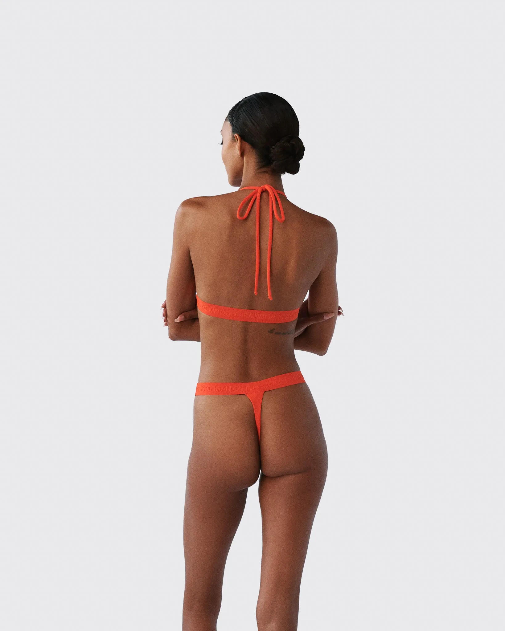 Logo Swim Thong