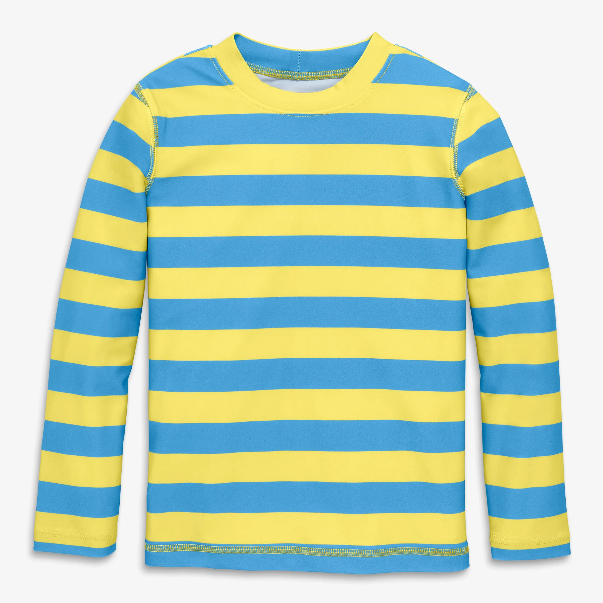 Long sleeve rash guard in stripe