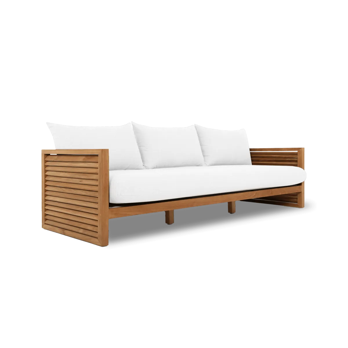 Louver 3 Seat Sofa