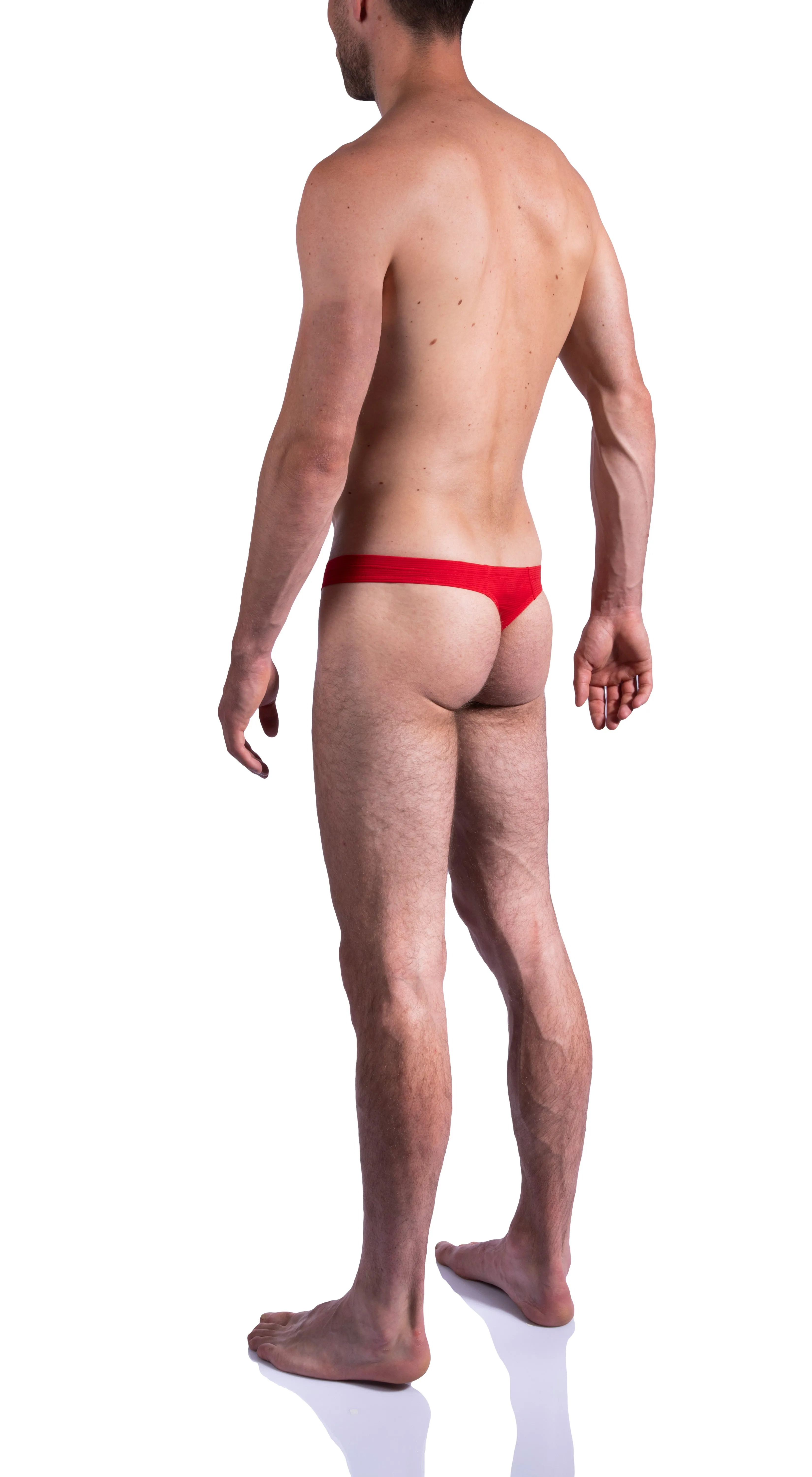 Olaf Benz - Red 1201 - Horizontal Fine Stripe - Mini String