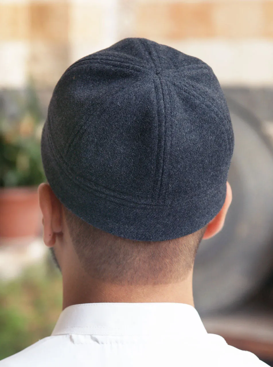 Paneled Wool Kufi