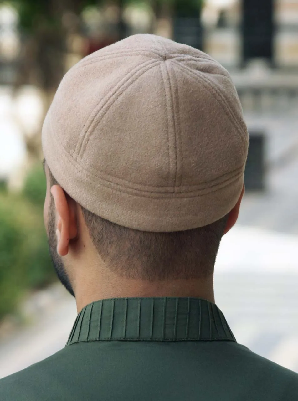 Paneled Wool Kufi