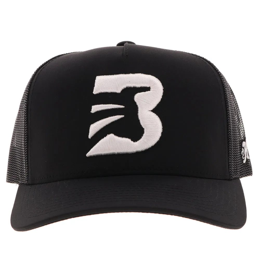 "BFO" Black Hat w/White "B" Logo