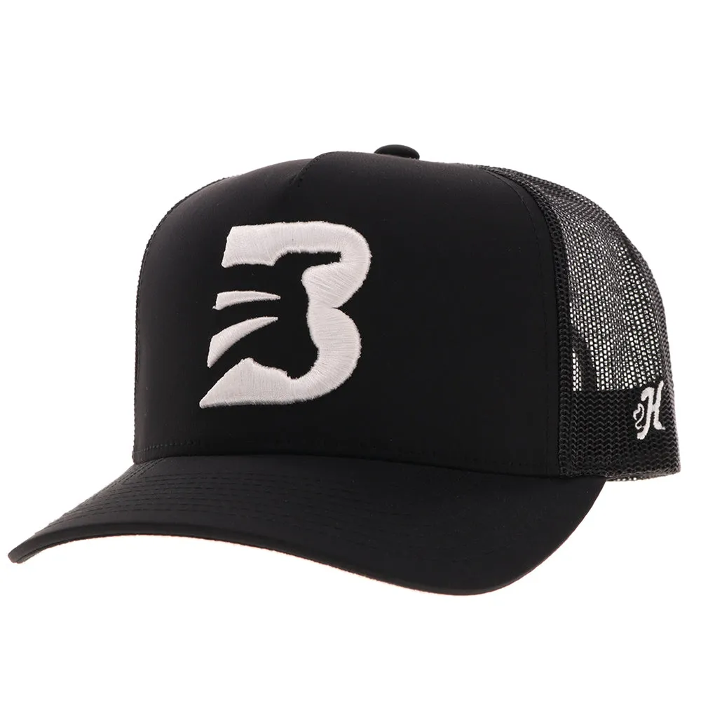 "BFO" Black Hat w/White "B" Logo