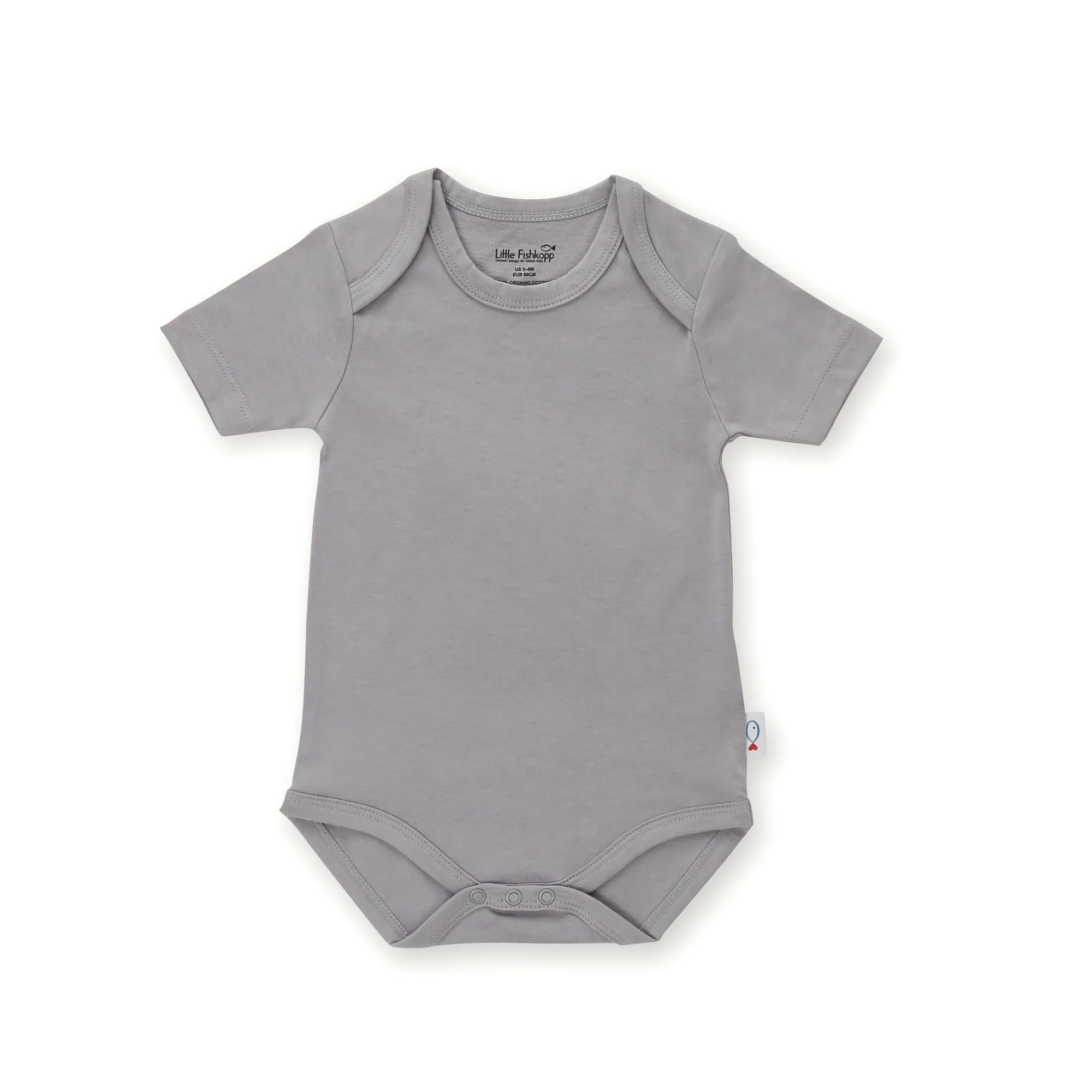 Short Sleeve Bodysuit | Gray