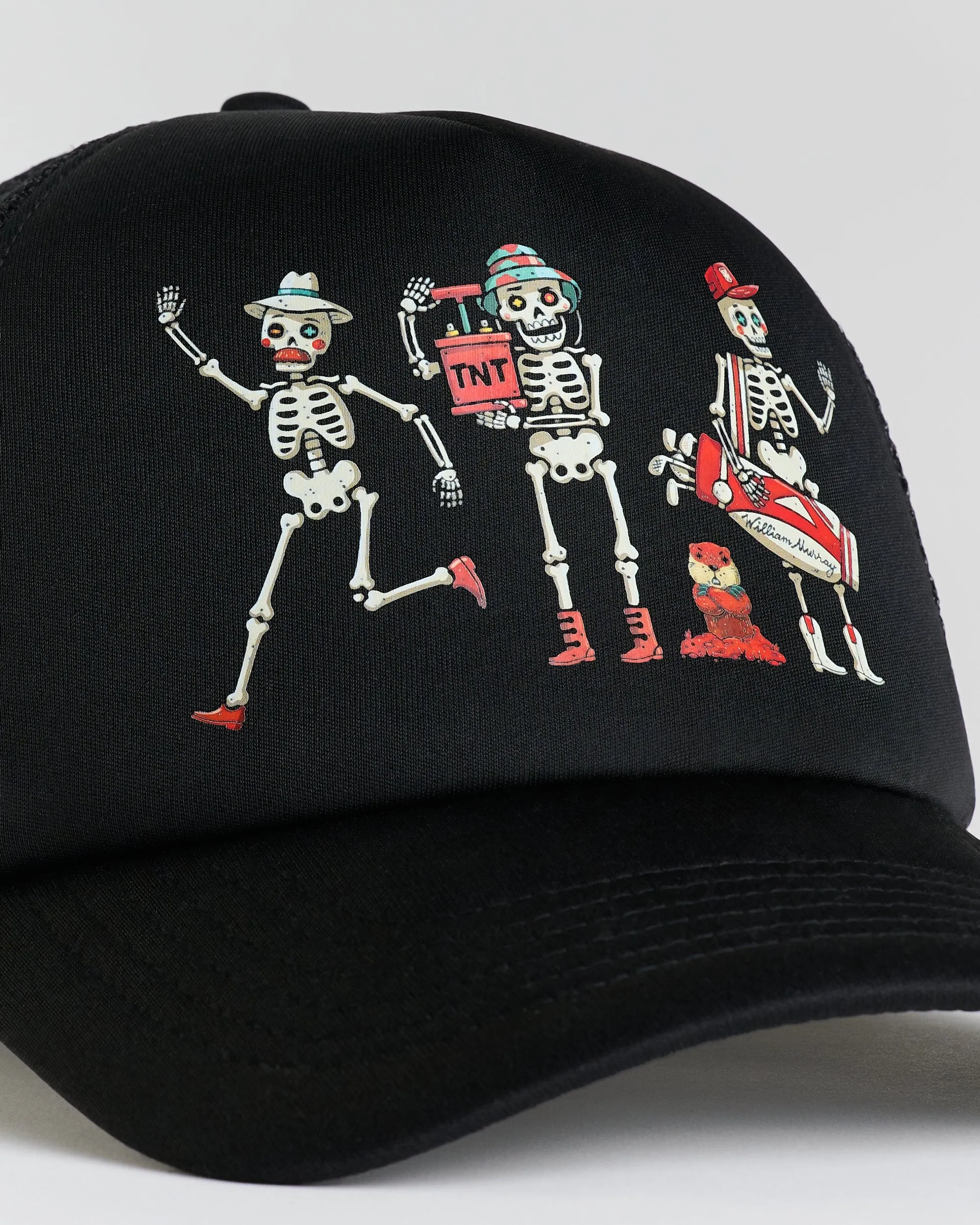 Skellyshack Foam Trucker Hat | Black