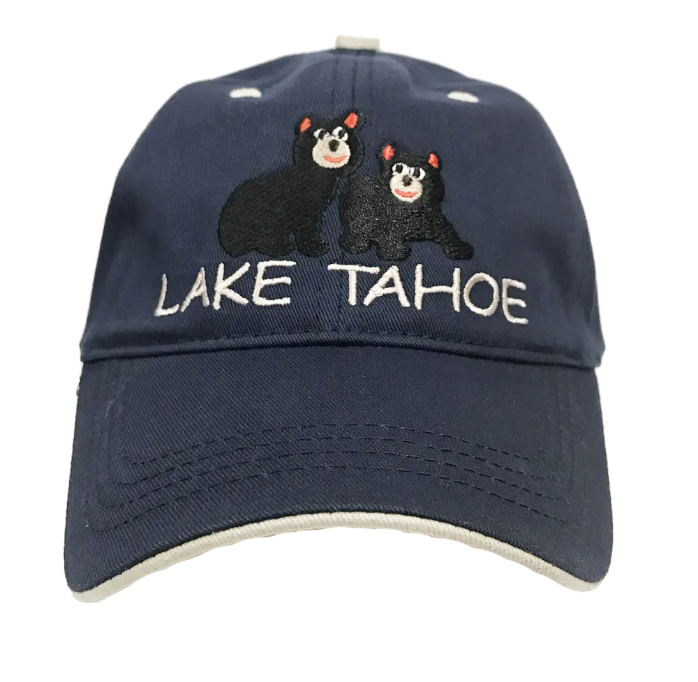 Souvenir Ball Cap Kids Bear Cub Lake Tahoe