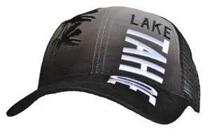 Souvenir Ball Cap Ombre Palm Lake Tahoe Ball Cap