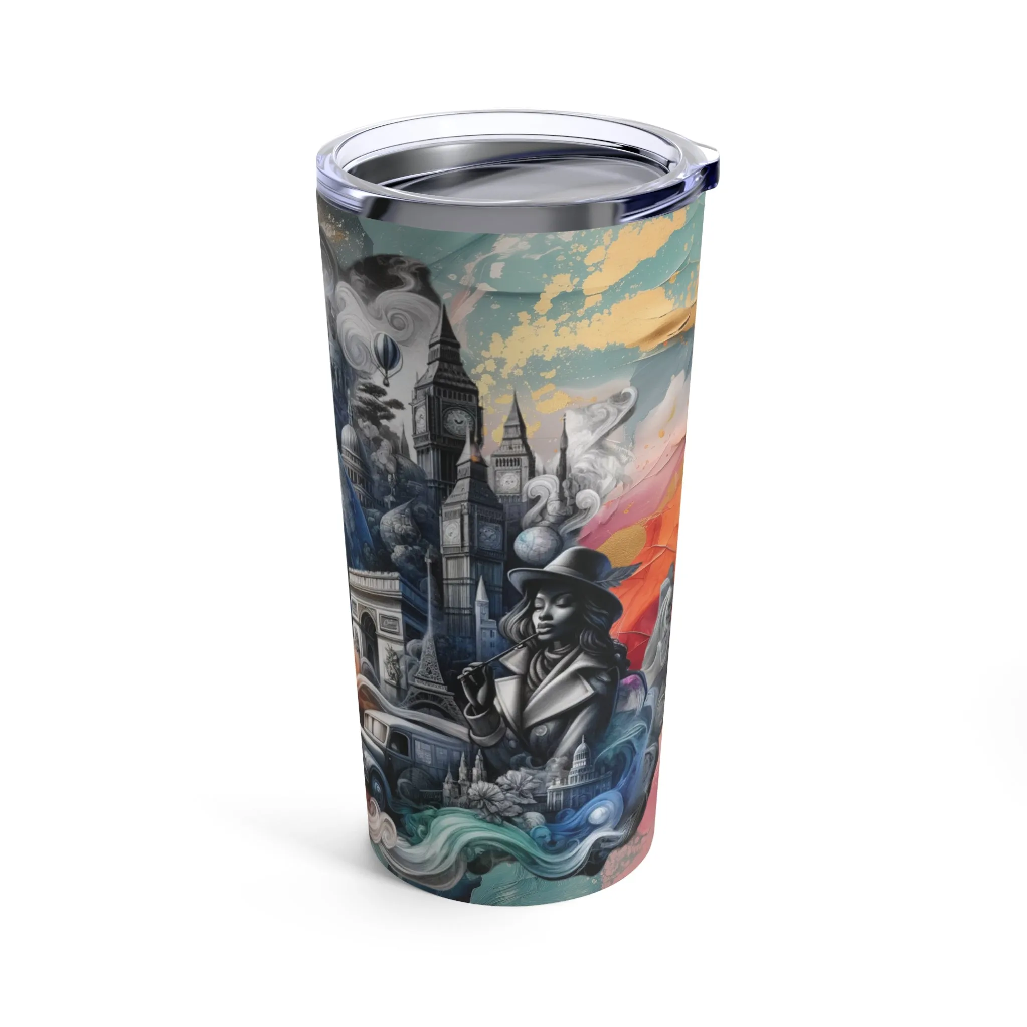 Tumbler 20oz - On the Move (Color Splash)