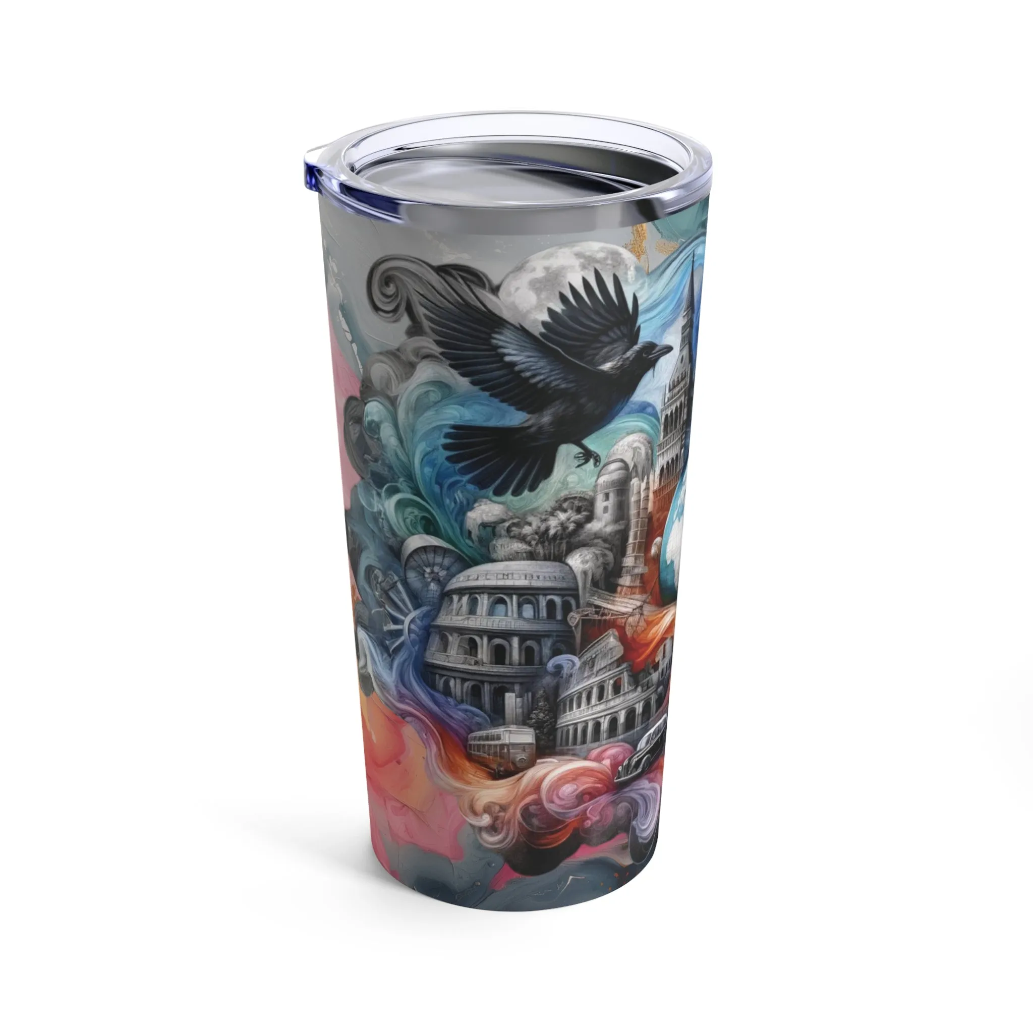 Tumbler 20oz - On the Move (Color Splash)