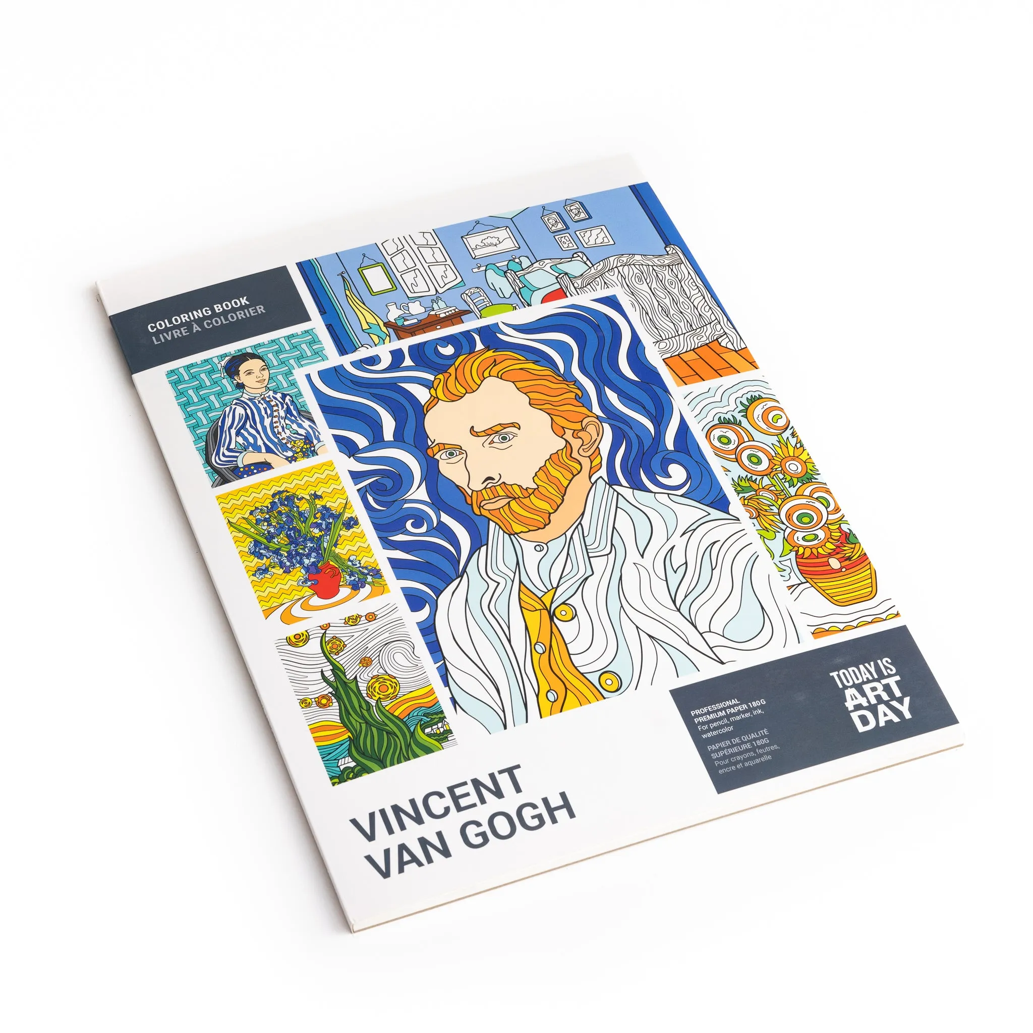 Vincent van Gogh - Coloring Book