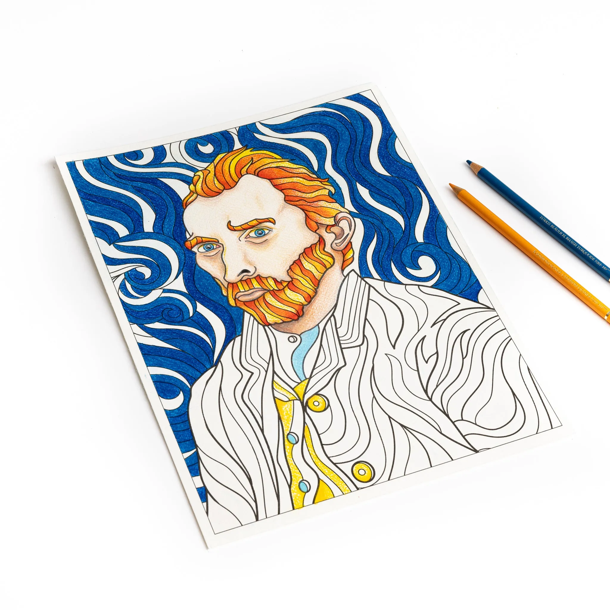 Vincent van Gogh - Coloring Book