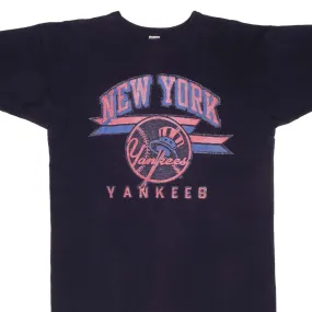 VINTAGE CHAMPION MLB NEW YORK YANKEES TEE SHIRT 1980S SIZE LARGE MADE IN USA