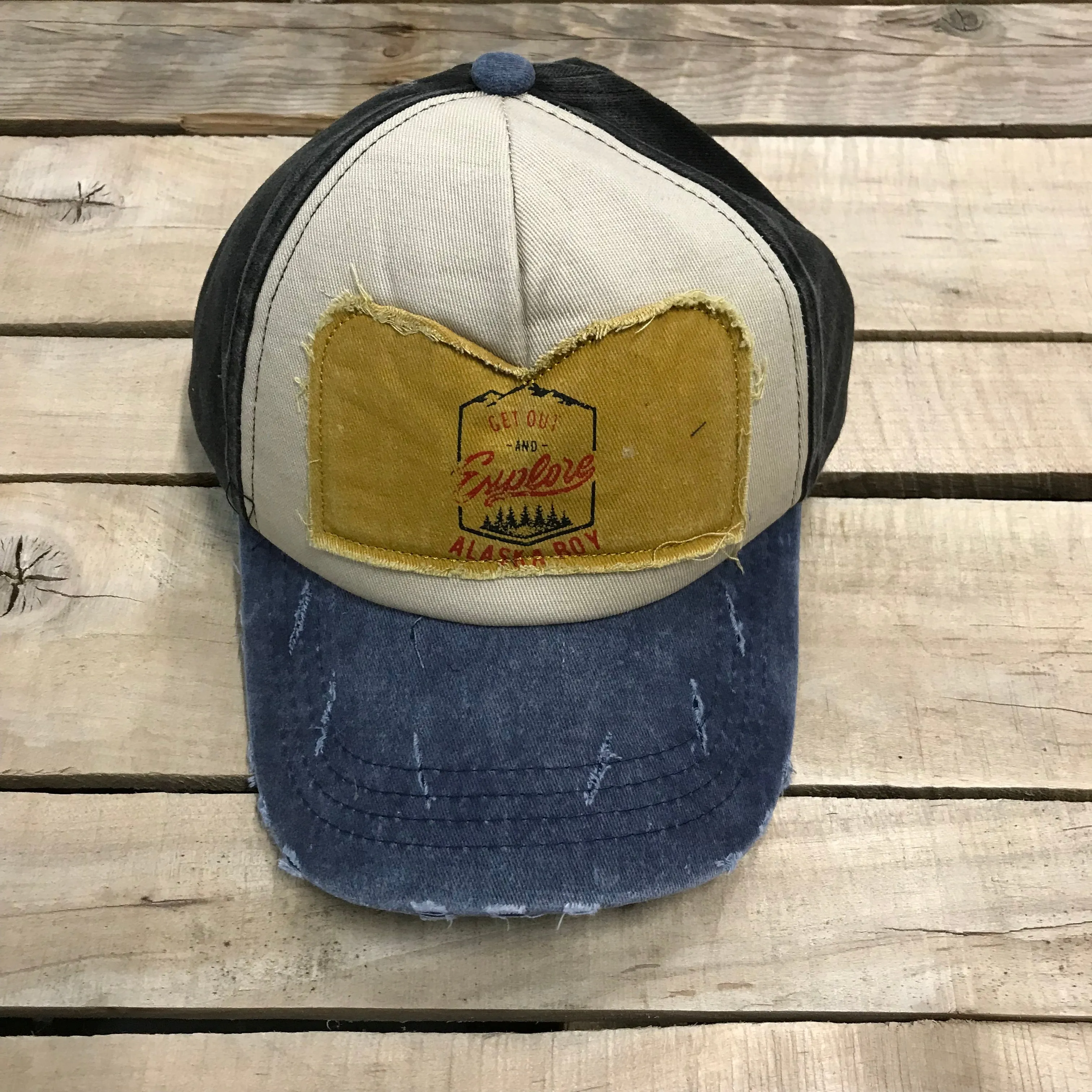 Wholesale Overstock: Distressed Trucker Hat