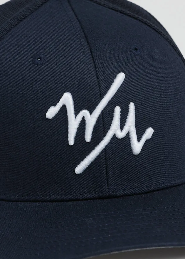 WM Flex Trucker Hat | Navy